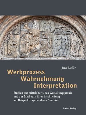 cover image of Werkprozess – Wahrnehmung – Interpretation